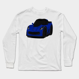 Z06 LAKE-BLUE Long Sleeve T-Shirt